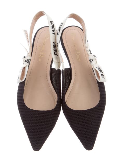 dior flats price|christian dior slingback flats.